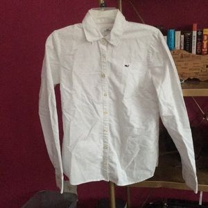 Vineyard vines white womens woven size 6
